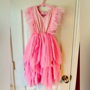 Lola and the boys bubblegum pink dress. Worn once no stains or rips.